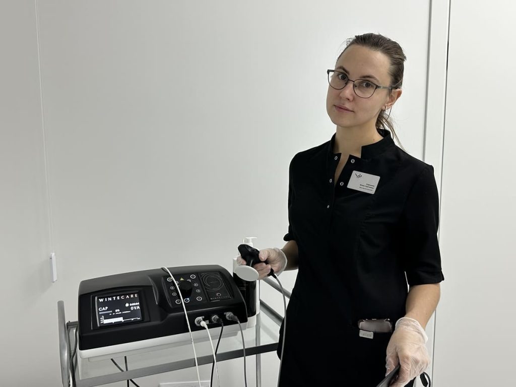 В клинике появился инновационный аппарат WINTECARE для реабилитации пациентов