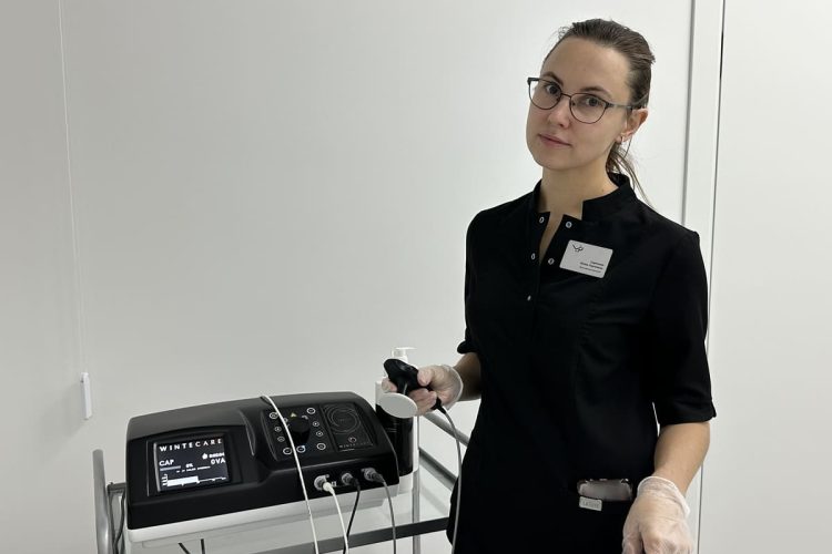 В клинике появился инновационный аппарат WINTECARE для реабилитации пациентов