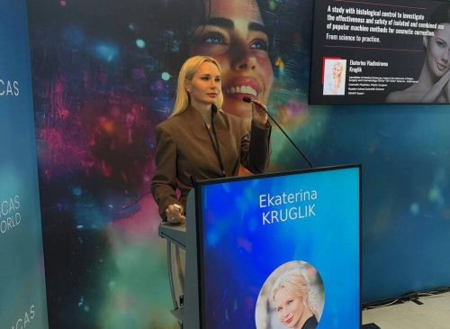 Екатерина Круглик, главный врач VIP Clinic на IMCAS World 2026 в Париже