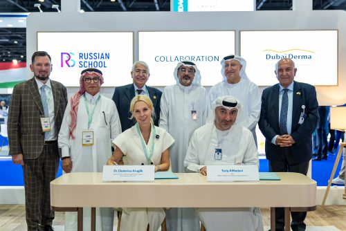 Подписание меморандума о взаимопонимании между Russian School и Dubai Derma: международное сотрудничество в эстетической медицине