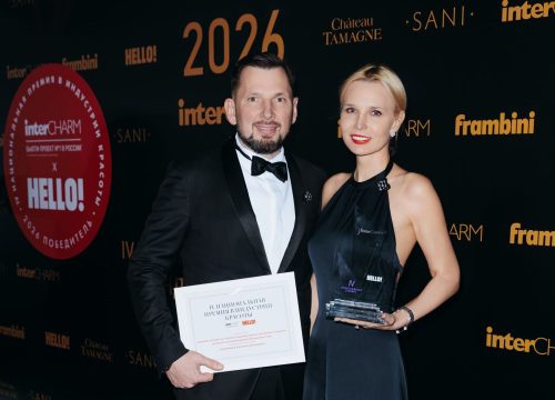 Премия от InterCHARM x HELLO! Awards 2026 за инновацию в эстетической медицине